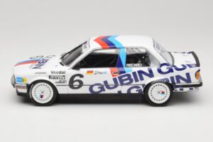 BMW 325i E30 #6 Gubin Sport V. Strycek DTM 1986 Minichamps 1:18 155862606 Metāls — attēls 3 no 6