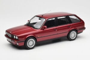BMW 325i E30 Touring Sarkans Metallic Norev 1:18 183218 Metāls