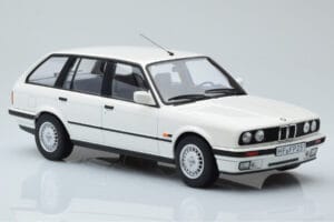 BMW 325i E30 Touring Balts Ierobežots Izlaidums Norev 1:18 183217 Metāls — attēls 4 no 6