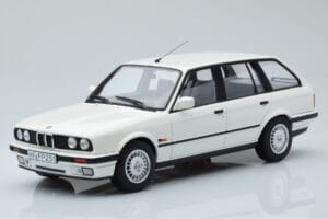 BMW 325i E30 Touring Balts Ierobežots Izlaidums Norev 1:18 183217 Metāls