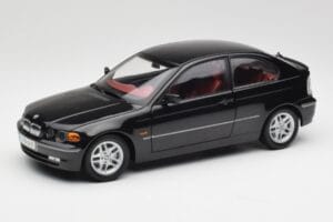 BMW 325Ti Compact E46 Melns Kyosho 1:18 80430024440 Metāls