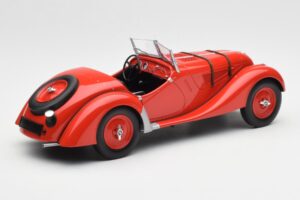 BMW 328 Sarkans Minichamps 1:18 155025031 Metāls — attēls 2 no 6