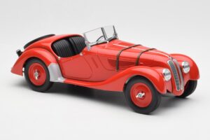 BMW 328 Sarkans Minichamps 1:18 155025031 Metāls — attēls 4 no 6