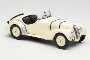 BMW 328 Roadster Balts Minichamps 1:18 80435A8F228 Metāls — attēls 4 no 6