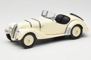 BMW 328 Roadster Balts Minichamps 1:18 80435A8F228 Metāls
