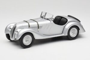 BMW 328 Sudrabs Minichamps 1:18 155025030 Metāls