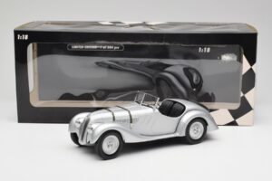 BMW 328 Sudrabs Minichamps 1:18 155025030 Metāls — attēls 6 no 6