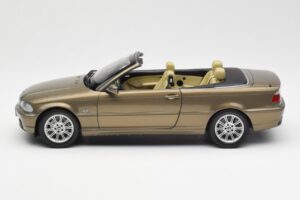 BMW 328Ci E46 Kabriolets Individual Misiņš Metallisks Ierobežots Izdevums Kyosho 1:18 80430395004 Metāls — attēls 4 no 8