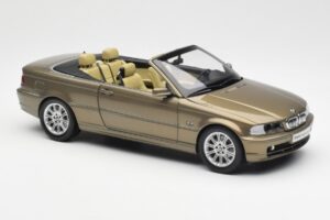 BMW 328Ci E46 Kabriolets Individual Misiņš Metallisks Ierobežots Izdevums Kyosho 1:18 80430395004 Metāls — attēls 6 no 8