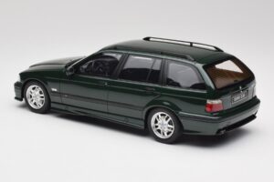 BMW 328i E36 Touring M Pack Paparžu Zaļš Otto 1:18 OT1064 Sveķi — attēls 5 no 6