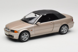 BMW 328i E46 Kabriolets Sand Beige Metallic Kyosho 1:18 80430009756 Metāls — attēls 3 no 9