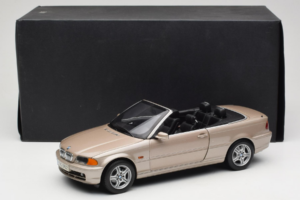BMW 328i E46 Kabriolets Sand Beige Metallic Kyosho 1:18 80430009756 Metāls — attēls 9 no 9