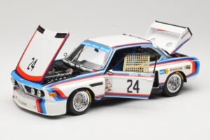 BMW 3.5 CSL #24 H. Stuck / S. Posey 12 Hours of Sebring 1975 Minichamps 1:18 80430139188 Metāls — attēls 2 no 8