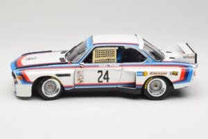 BMW 3.5 CSL #24 H. Stuck / S. Posey 12 Hours of Sebring 1975 Minichamps 1:18 80430139188 Metāls — attēls 4 no 8