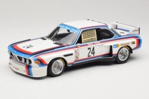 BMW 3.5 CSL #24 H. Stuck / S. Posey 12 Hours of Sebring 1975 Minichamps 1:18 80430139188 Metāls