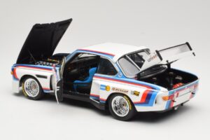 BMW 3.5 CSL #24 H. Stuck / S. Posey 12 Hours of Sebring 1975 Minichamps 1:18 80430139188 Metāls — attēls 5 no 8