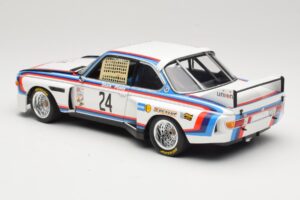 BMW 3.5 CSL #24 H. Stuck / S. Posey 12 Hours of Sebring 1975 Minichamps 1:18 80430139188 Metāls — attēls 7 no 8