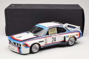 BMW 3.5 CSL #24 H. Stuck / S. Posey 12 Hours of Sebring 1975 Minichamps 1:18 80430139188 Metāls — attēls 8 no 8