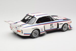 BMW 3.5 CSL E9 Gr.5 #5 K.W.M. Racing K. Miller / D. Cowart 6 Hours of Watkins Glen 1979 Minichamps 1:18 180792005 Metāls — attēls 3 no 8