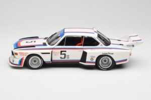 BMW 3.5 CSL E9 Gr.5 #5 K.W.M. Racing K. Miller / D. Cowart 6 Hours of Watkins Glen 1979 Minichamps 1:18 180792005 Metāls — attēls 4 no 8
