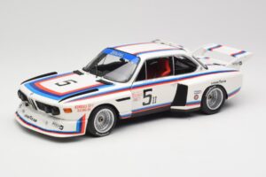 BMW 3.5 CSL E9 Gr.5 #5 K.W.M. Racing K. Miller / D. Cowart 6 Hours of Watkins Glen 1979 Minichamps 1:18 180792005 Metāls