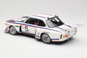 BMW 3.5 CSL E9 Gr.5 #5 K.W.M. Racing K. Miller / D. Cowart 6 Hours of Watkins Glen 1979 Minichamps 1:18 180792005 Metāls — attēls 7 no 8