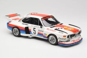 BMW 3.5 CSL E9 Gr.5 #5 S. Manhalter Winner Havirov Interseries 1977 Minichamps 1:18 180772005 Metāls — attēls 6 no 8