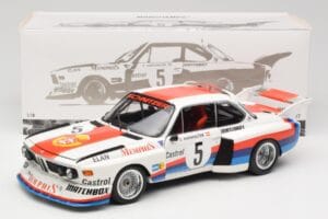 BMW 3.5 CSL E9 Gr.5 #5 S. Manhalter Winner Havirov Interseries 1977 Minichamps 1:18 180772005 Metāls — attēls 8 no 8