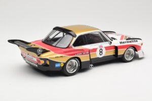 BMW 3.5 CSL E9 Hermetite #8 J. Fitzpatrick / T. Walkinshaw 1000 km Nurburgring 1976 Minichamps 1:18 155762608 Metāls — attēls 2 no 6