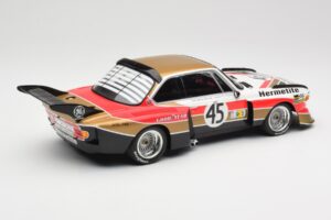 BMW 3.5 CSL E9 #45 Hermetite T. Walkinshaw / J. Fitzpatrick 24 Hours of Le Mans 1976 Minichamps 1:18 155762645 Metāls — attēls 2 no 6