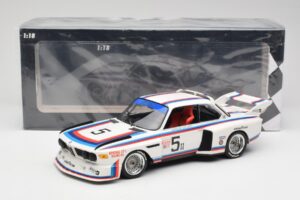 BMW 3.5 CSL E9 #5 K. Miller / D. Cowart 6 Hours of Watkins Glen 1979 Minichamps 1:18 155792605 Metāls — attēls 6 no 6