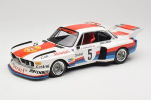 BMW 3.5 CSL E9 #5 S. Manhalter Winner Havirov International 1977 Minichamps 1:18 155772605 Metāls