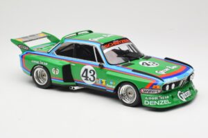 BMW 3.5 CSL E9 Schnitzer #43 D. Quester / A. Krebs 24 Hours of Le Mans 1976 Minichamps 1:18 155762643 Metāls — attēls 4 no 6