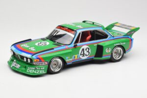 BMW 3.5 CSL E9 Schnitzer #43 D. Quester / A. Krebs 24 Hours of Le Mans 1976 Minichamps 1:18 155762643 Metāls