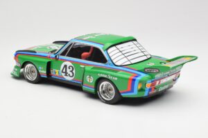 BMW 3.5 CSL E9 Schnitzer #43 D. Quester / A. Krebs 24 Hours of Le Mans 1976 Minichamps 1:18 155762643 Metāls — attēls 5 no 6