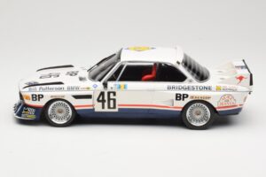 BMW 3.5 CSL E9 #46 Team Brock P. Brock / F. Muir / J. Aubriet 24 Hours of Le Mans 1976 Minichamps 1:18 153762646 Metāls — attēls 3 no 6