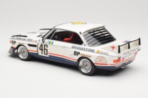 BMW 3.5 CSL E9 #46 Team Brock P. Brock / F. Muir / J. Aubriet 24 Hours of Le Mans 1976 Minichamps 1:18 153762646 Metāls — attēls 5 no 6