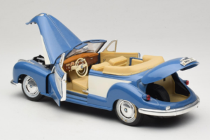 BMW 502 Kabriolets Zils Tchibo 1:18 45396 Metāls — attēls 5 no 8