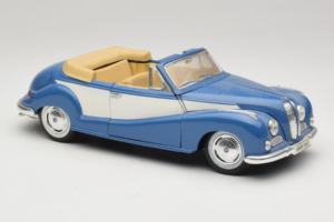 BMW 502 Kabriolets Zils Tchibo 1:18 45396 Metāls — attēls 6 no 8
