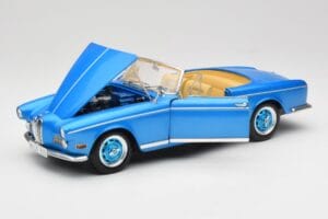 BMW 503 Cabriolet Riviera Blue Revell 1:18 08843 Metāls — attēls 2 no 9