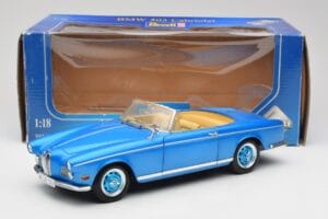 BMW 503 Cabriolet Riviera Blue Revell 1:18 08843 Metāls — attēls 9 no 9