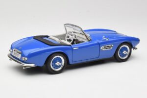 BMW 507 Touring Sport Kabriolets Zils Revell 1:18 8810-M1 Metāls — attēls 3 no 8