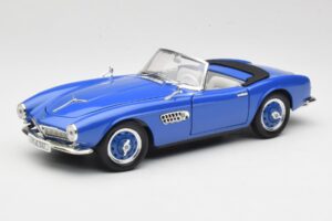 BMW 507 Touring Sport Kabriolets Zils Revell 1:18 8810-M1 Metāls