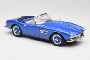 BMW 507 Touring Sport Kabriolets Zils Revell 1:18 8810-M1 Metāls — attēls 6 no 8