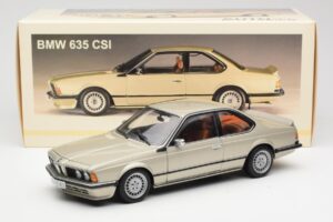 BMW 635 CSi E24 Bronzit Beige Metallic AUTOart 1:18 70523 Metāls — attēls 8 no 8
