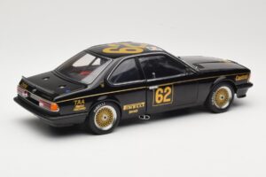 BMW 635 CSi E24 #62 J. Richards JPS Team BMW ATCC Winner 1985 AUTOart 1:18 88548 Metāls — attēls 3 no 8