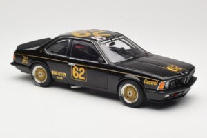 BMW 635 CSi E24 #62 J. Richards JPS Team BMW ATCC Winner 1985 AUTOart 1:18 88548 Metāls — attēls 6 no 8