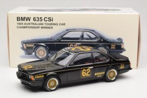 BMW 635 CSi E24 #62 J. Richards JPS Team BMW ATCC Winner 1985 AUTOart 1:18 88548 Metāls — attēls 8 no 8
