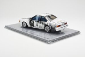 BMW 635 CSi E24 Art Car Robert Rauschenberg AUTOart 1:18 80430150924 Metāls — attēls 5 no 8