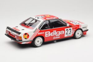 BMW 635 CSi E24 Belga Juma Racing M. Winkelhock / T. Regout 24 Hours of Spa 1985 Minichamps 1:18 155852523 Metāls — attēls 2 no 6